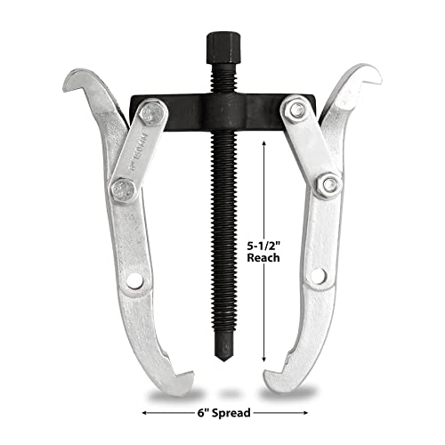 Performance Tool W84501 2 Jaw 6-Inch Gear Puller #TOP1