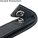 Tactical Molle Strap 4 inch, Molle Webbing Straps Molle Panel Attachments, Military Molle Accessories Snap Strap for Backpack, Outdoor Molle Straps with Snaps Nylon Molle Clips and Straps (8, Black)