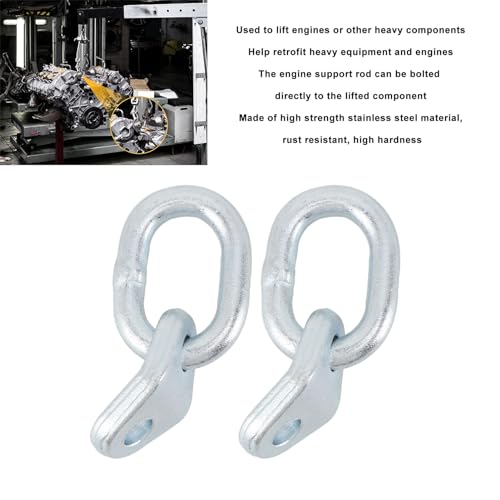 Hebehalterungssatz, Motorhebehalterungssatz Motorhebehalterungssatz 5500 Pfund Tragfähigkeit Edelstahl-Hebebolzen-Ersatz für Lastnivellierer und Hebebänder