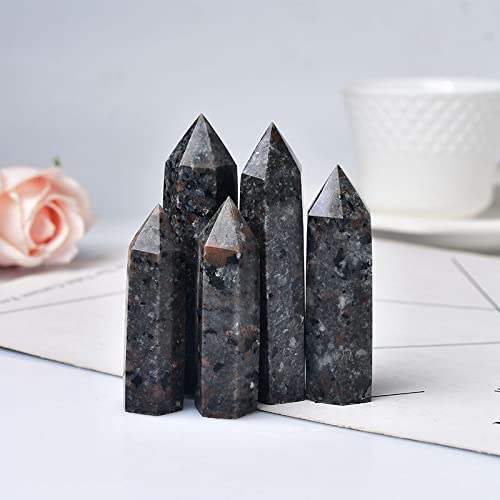 Columna de piedra de llamas para decoración del hogar y meditación en el salón 7