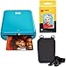 Produktbild KODAK Step Printer Drahtloser mobiler Fotodrucker mit Zink-Technologie (Blau) Reiseset