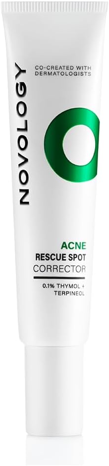 Novology Acne Spot Corrector Gel | For Active Acne, Pimples, Whiteheads | 30g