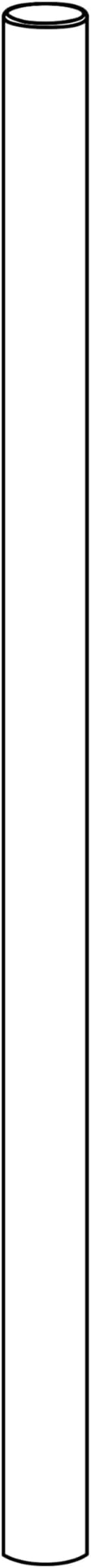 Ergotron 28 inch Pole for DS100 Mount Base - Black