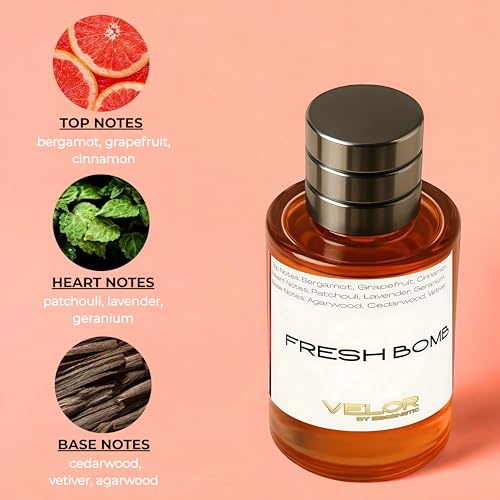 Image of Eau De Parfum for Man & Woman | Long Lasting Fresh & Warm Fragrance | Premium Luxury Perfume | Everyday Use Scent | Ideal Gift for Him & Her - 30ml (Fresh Bomb)