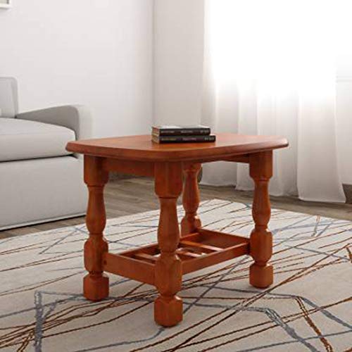 Image of Woodness Kota Solid Wood Coffee Table (Matte, Dark Oak)