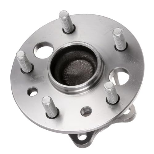 Image of Detroit Axle - FWD Pair Rear Wheel Bearing and Hub Assembly for 2013-2018 Lexus ES350, 2013-2020 ES300h 5 Lugs w /ABS, 2013 2014 2015 2016 2017 2018 512541 512542
