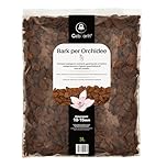 GebEarth® | Bark per Orchidee Professionale 【3 litri】| Pezzatura 10 – 15 mm | Substrato a base di Corteccia 100% Naturale | Bark Lavato e Sterilizzato a Vapore | Pronto uso.