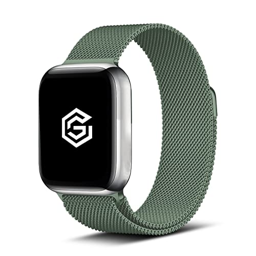 Image of GRIPP Stainless Steel Watch Strap with Strong Magnetic Clasp for 44mm /45mm /46mm /49mm, Watch Series 11 /10 /9 /8 /7 /6 /5 /4, SE 3 /2 /1, Ultra 3 /2 /1, Lightweight, Adjustable (Watch Not Included)