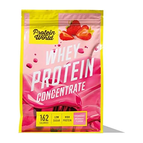 Protein World - Whey Protein Concentrate - High Protein, Low Sugar Post-Workout Shake Vanilla Ice Cream 1.8kg - 45 Servings Cover