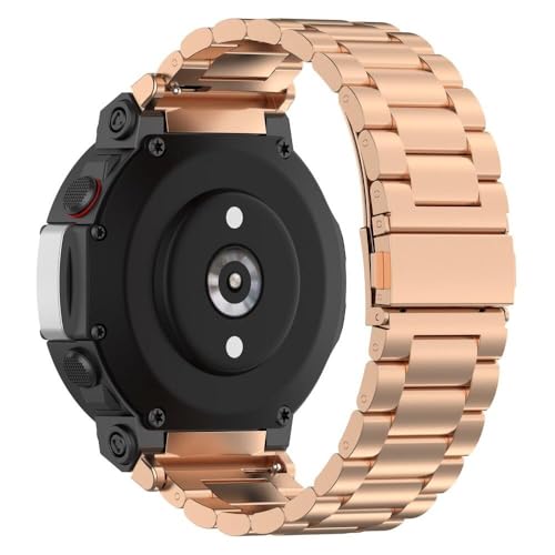 Image of YODI Strap Band Compatible with Amazfit T-Rex 2 Smartwatch Only Soft Silicone | Nylon | Chain | Leather Watch Straps with Installation Adjuster Tool For Amazfit TRex 2