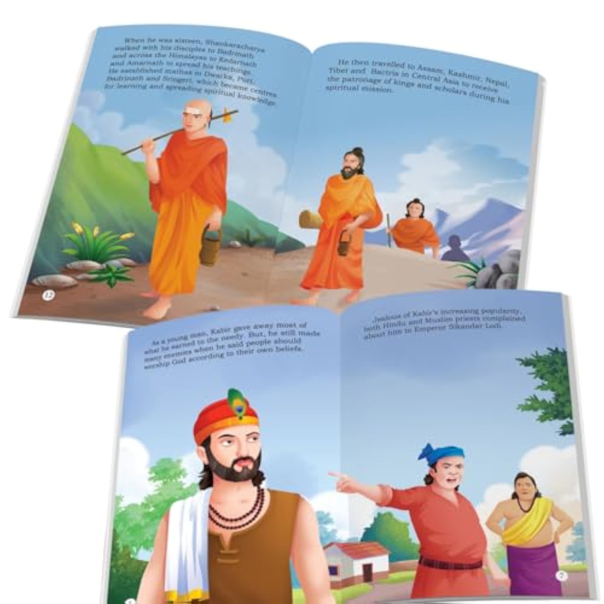 Set of 5 Story Books on Indian Saints