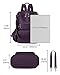 Uromee Travel Backpack Purse for Women Vegan Leather Ladies Fashion Tassel Shoulder Bag Convertible