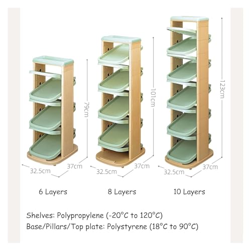 Étagère à chaussures rotative multicouche : meuble de rangement d'angle compact - 2