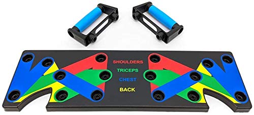 Lovely Bazaar 9 in 1 Push Ups Rack Training Board Stand ABS Abdominal Push up Board for Men Used for Muscle Trainer Sports Home Fitness Equipment for Body Building Workout Exercise