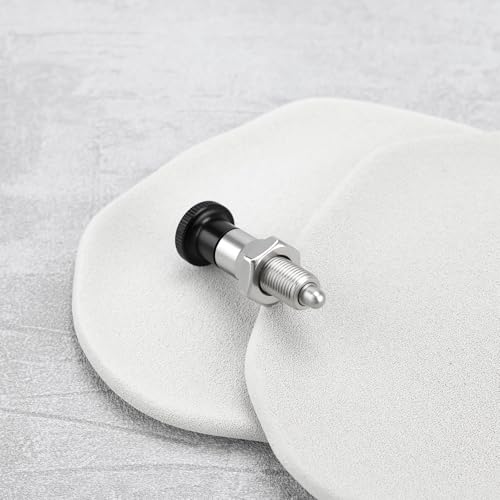 Briny River M10x1,0 Mm Federsicherungsstift mit Selbstsicherndem SXYKN10-Edelstahlstift für Mechanische Geräte Formen Automatisierungsmaschinen