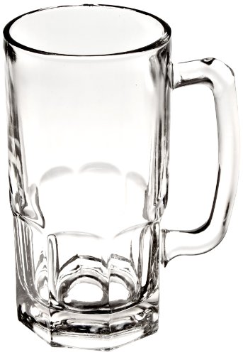 Anchor Hocking 1153U 6-1/4 Inch Diameter X 8-1/8 Inch Height, 1 Liter Gusto Beer Mug (Case Of 12) #TOP26