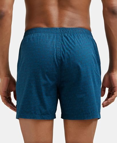 Image of Jockey 8222 Men's Super Combed Mercerized Cotton Woven Printed Inner Boxers with Ultrasoft and Durable Inner Waistband (Pack of 2)