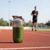HSN Shaker Rocket We Are Nutrition! Bez BPA, 500 ml, brązowy, kubek do mieszania z kulką do mieszania, hermetyczny zamknięcie i korek zapobiegający wyciekom, bez zapachu, łatwe czyszczenie