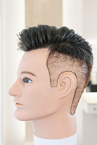 Toupet Cahuchu Haarsystem Undercut für Männer