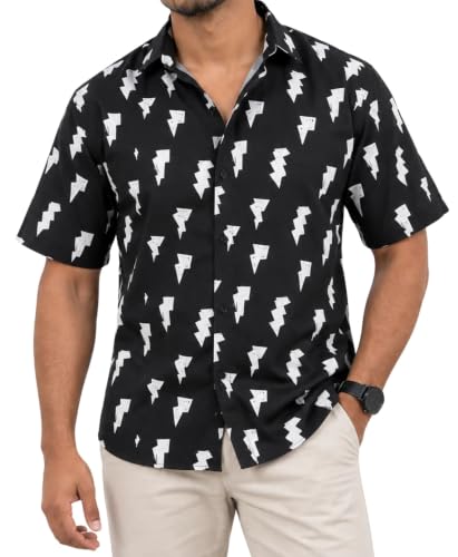 Image of BROWN CULTURE Printed Shirts for Men | Half Sleeve Shirt for Men | Cotton Half Sleeve | Cotton Blend Shirts for Men's | Casual Printed Shirt | Stylish Everyday Wear