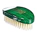Torino Pro Wave Brush #17- Soft Curve Palm Brush - 100% Extra Long boar bristle Curved hair brush for men-Great for laying and polishing your 360 waves before putting on your durag