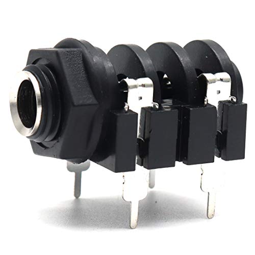 Conector Mono Jack 6.35mm Panel 20 piezas Luomorgo miniatura 2