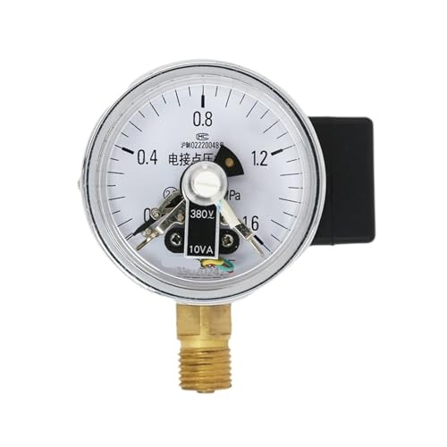 Manomètre à contact électrique 380V YX-60 de 0 à 0.16MPa pour compresseur
