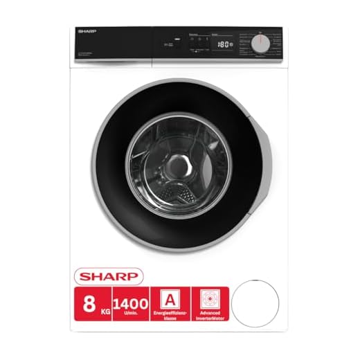 Sharp 8 Kg Waschmaschine Frontlader