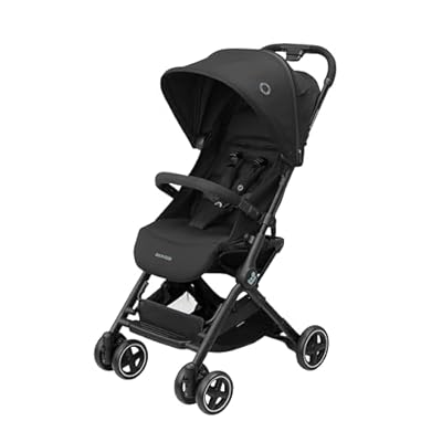 Maxi-Cosi Lara2  Silla de Paseo Ligera  0-4 años  0-22 kg  Silla Paseo Bebe Compacta  3 Reclinaciones  Reclinación Total  Plegado Automático  Bandolera  Essential Black