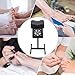 Pedicure Foot Rest Pedicure Stool with Dust Cleaning Fan Adjustable Height Leg Rest PVC Pad Foot Rest Stand for Nail Tech Spa Beauty Salon Studio Equipment Supplies Manicurists & Pedicurists