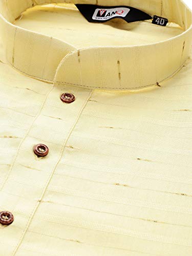 Men's Cotton Kurta Pajama Set Indian Party Traditional Ethnic Festive Wear Tunic Dress Wedding2