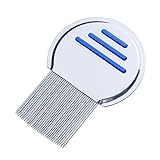 Marke: HenShiXin. HenShiXin Für Haarpflege 1 STÜCK Edelstahl Kinder Haar Terminator Läusekamm Nit Frei Befreien Kopfläuse Super Dichte Zähne Entfernen Nissen Kamm Haar Werkzeug Dropship (Color : Blue)