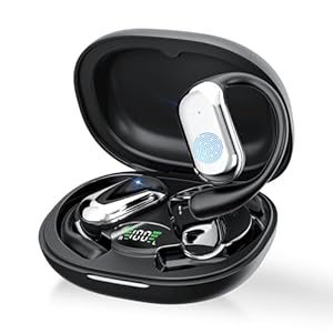 AI Language Translation Earbuds Real-Time, 144 Languages & Accents, Audifonos Traductores Inglés Español, Compatible with iOS & Android, Ideal for Travel, Business, Learning (Deep Black)