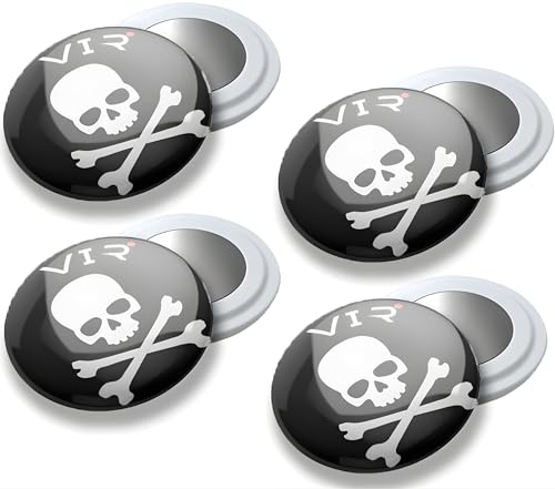 Pack of 4 Magnetic Race Bib Holders with Waterproof Pouch
