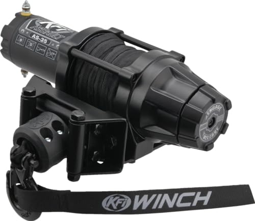 KFI Products Assault Series 3500lb Winch - Synthetic Cable by KFI Products - Used condition - US$212.00