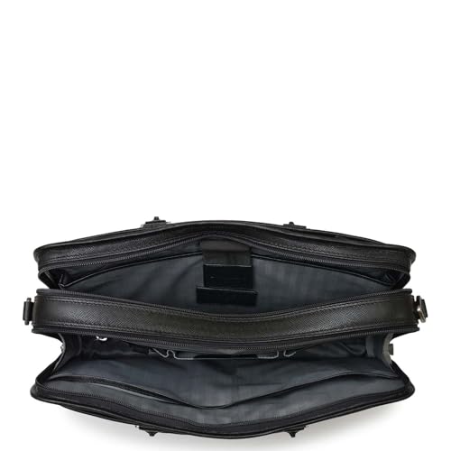 Image of Da Milano Leather Laptop Bag for Men & Women - Fits Up To 15 inch Laptop (1986A)