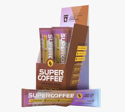 Supercoffee Choconilla - Display (140g) Caffeine Army