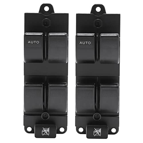 Interrupteur de vitre électrique commande gauche BL4E-66-350A bouton lève-vitre de remplacement x2