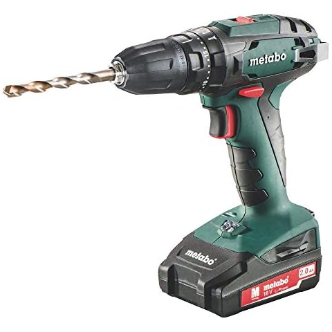 Metabo MPTSB18P2 Combi Drill with Batteries Cover