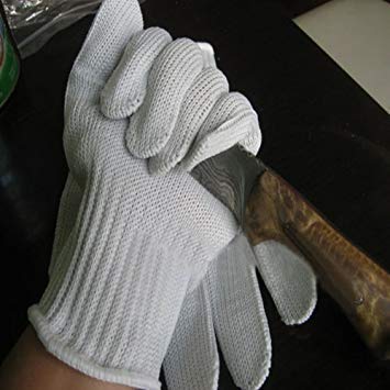 SODIAL(R) Guanti resistenza statica in acciaio