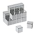 NeoMagNova Magnet Würfel – N45 Click-Power Magnets – starker Halt und leicht zu lösen – 20er Set Neodym Magnete für Whiteboard, Kühlschrank, Magnetbrett, etc.