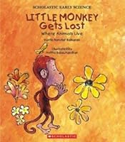 Little Monkey Gets Lost Where Animals Live 8176554669 Book Cover