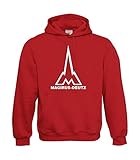 Textilhandel Hering Kapuzenpullover - Magirus-Deutz Traktor (Rot, M)