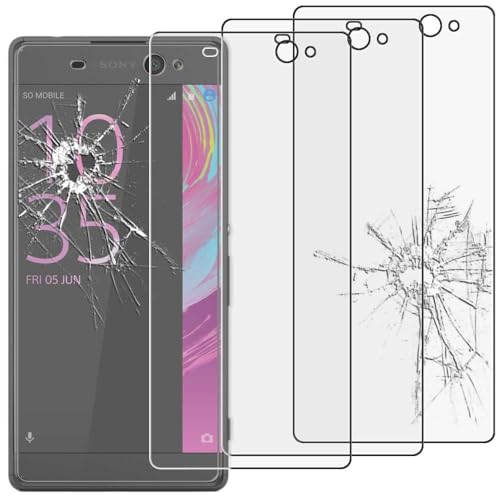 ebestStar - Pack x3 Verre trempé compatible avec Sony Xperia XA Ultra, XA Ultra Dual Film Protection Protecteur anti casse, anti-rayure, pose sans bulles [Appareil: 164...
