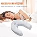 U-Shaped Side Sleeping Pillows for Neck and Shoulder Pain, Air Beads Support Pillow with Removable Cooling Cover, Neck Shoulder Spine Alignment for Snoring Reduction & Better Sleep ﻿