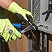 Klein Tools J2000-48 Pliers, Made in USA, Diagonal Cutting Pliers with Angled Head, Heavy-Duty to Cut ACSR, Screws, Nails, and most Hardened Wire, 8-Inch