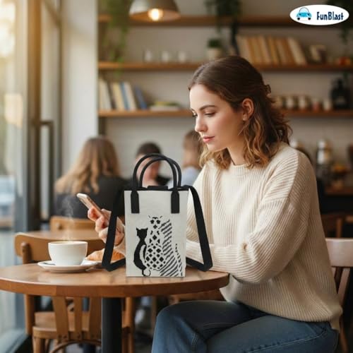 Image of FunBlast Crossbody Mobile Sling Bag for Women - Stylish Phone Pouch with Strap & Silicone Handle, Keychain, Coin, Cosmetics Purse, Cute Utility Bag for Girls & Women