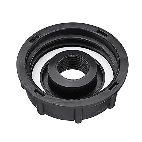Conector de depósito de combustible de 1000 L, adaptador de grifo de agua de jardín, conector de grifo doble de 1000 L, grifo de tanque de agua, accesorio de manguera de jardín para un riego eficiente