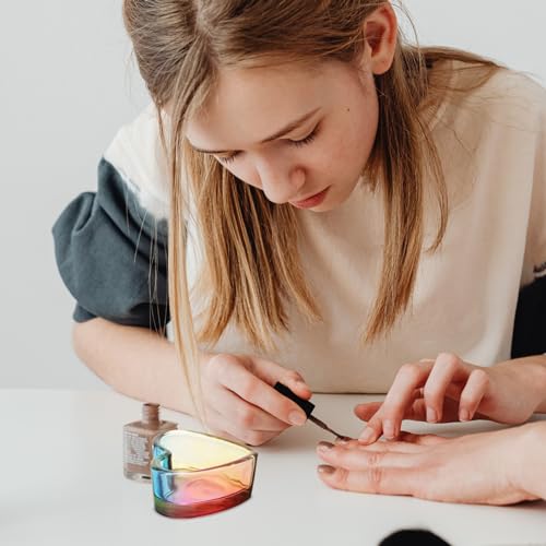Baluue Nail Art Essential Dappen Cup de Vidrio miniatura 7