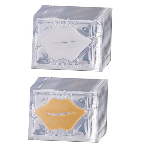 LIFKOME Collagen Lip Mask and Moisturizing Lip Pads 20pcs Hydrating for Women Exfoliating